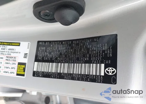2024 Toyota Corolla Se from USA, damaged, VIN 5YFS4MCE0RP204487